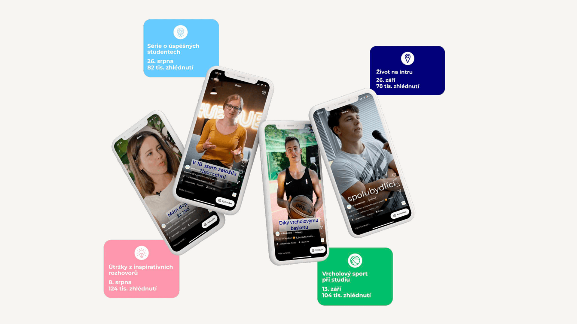 Ukázka tvorby Instagramu Praha školská